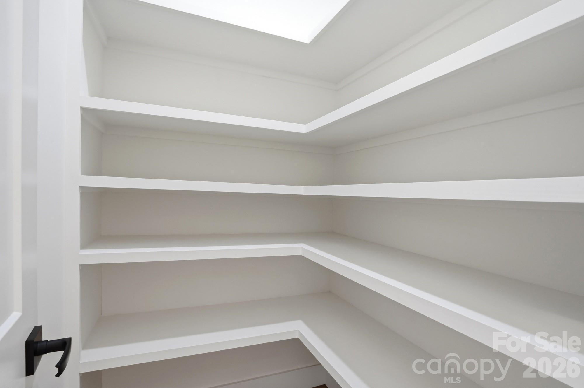 Custom shelving in the pantry - 867 Sorrel Lane, Oakboro