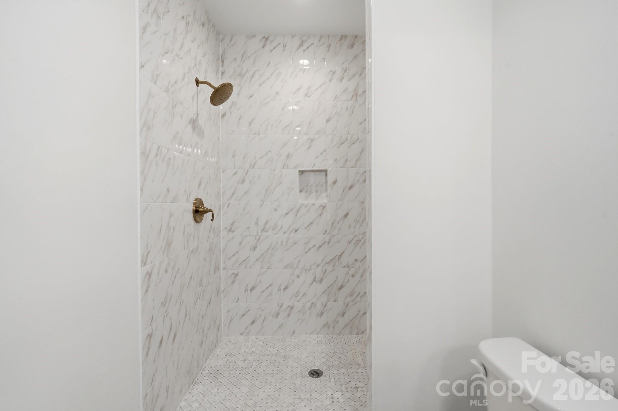 Custom Tile in Primary Shower - 867 Sorrel Lane, Oakboro