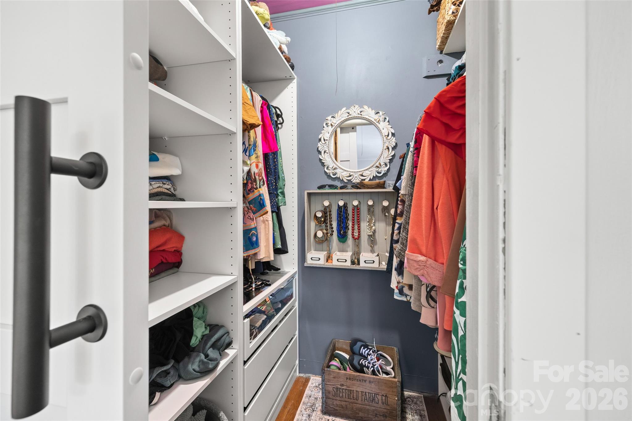 Primary closet - 5145 Murrayhill Drive, Charlotte