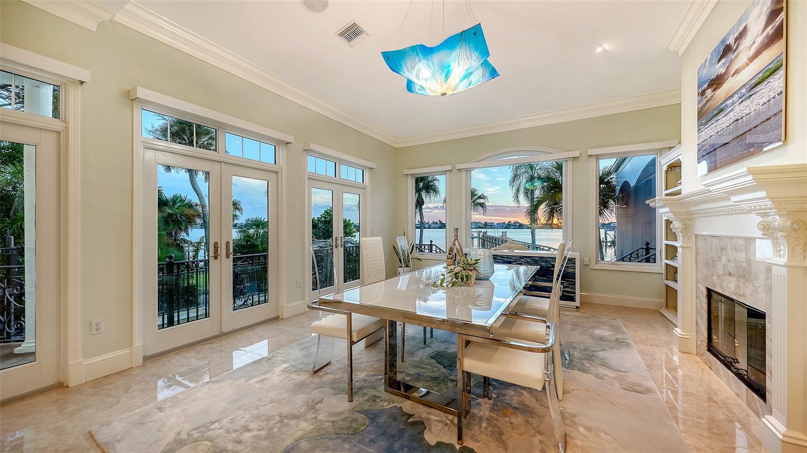 Dinning Room with a view - 2115 LYCHEE LN, NOKOMIS