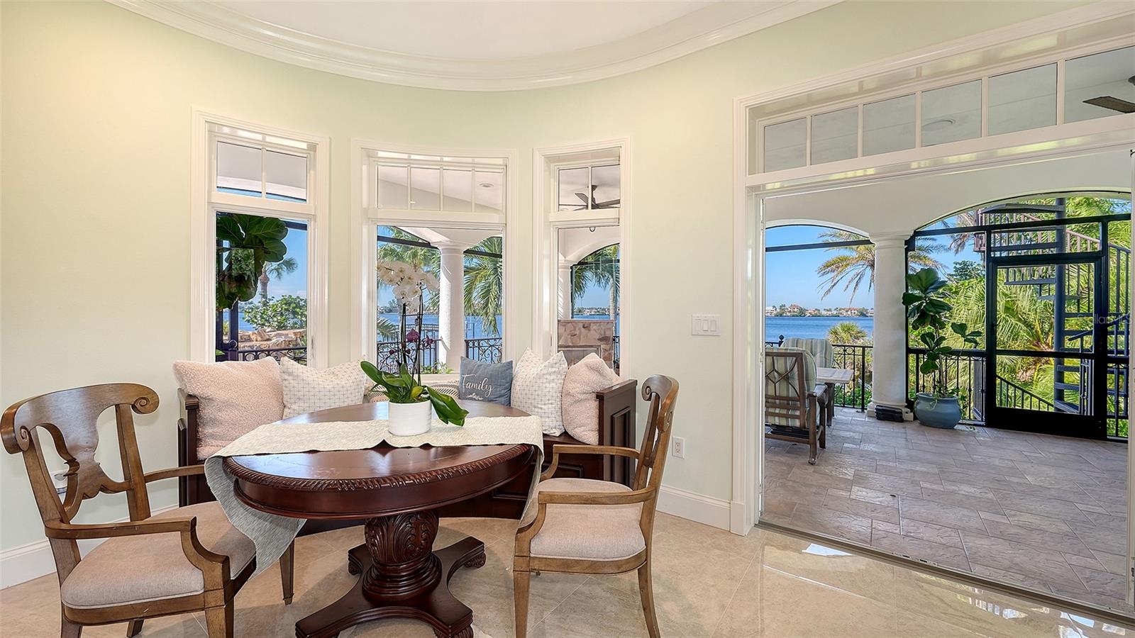 stunning views from your game table - 2115 LYCHEE LN, NOKOMIS