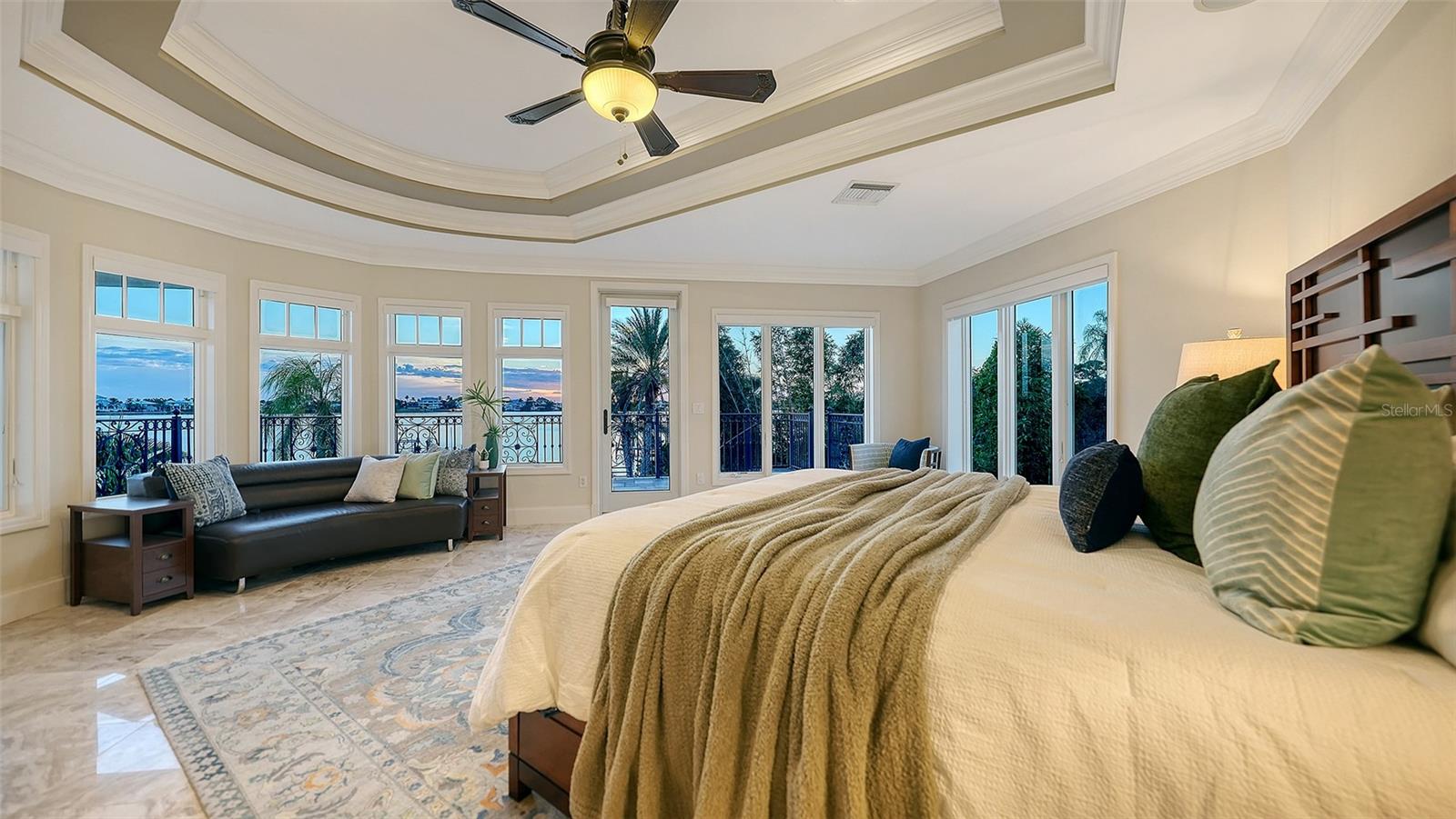 stunning views in the evening - 2115 LYCHEE LN, NOKOMIS