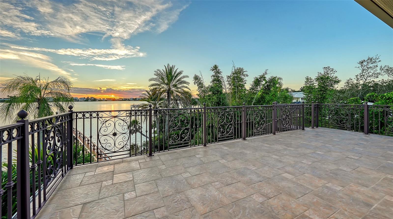 sunset on your private owners suite balcony - 2115 LYCHEE LN, NOKOMIS