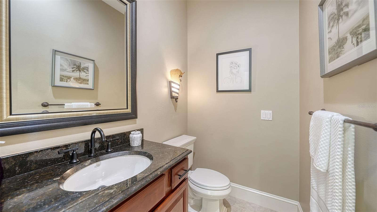 powder room off the kitchen area - 2115 LYCHEE LN, NOKOMIS
