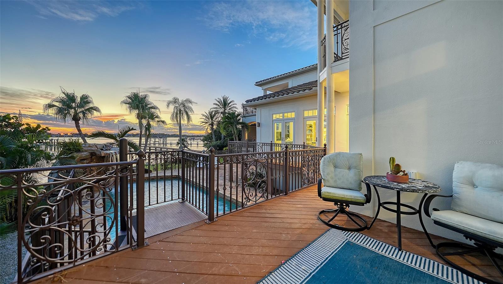 Axcess from deck to the pool area - 2115 LYCHEE LN, NOKOMIS