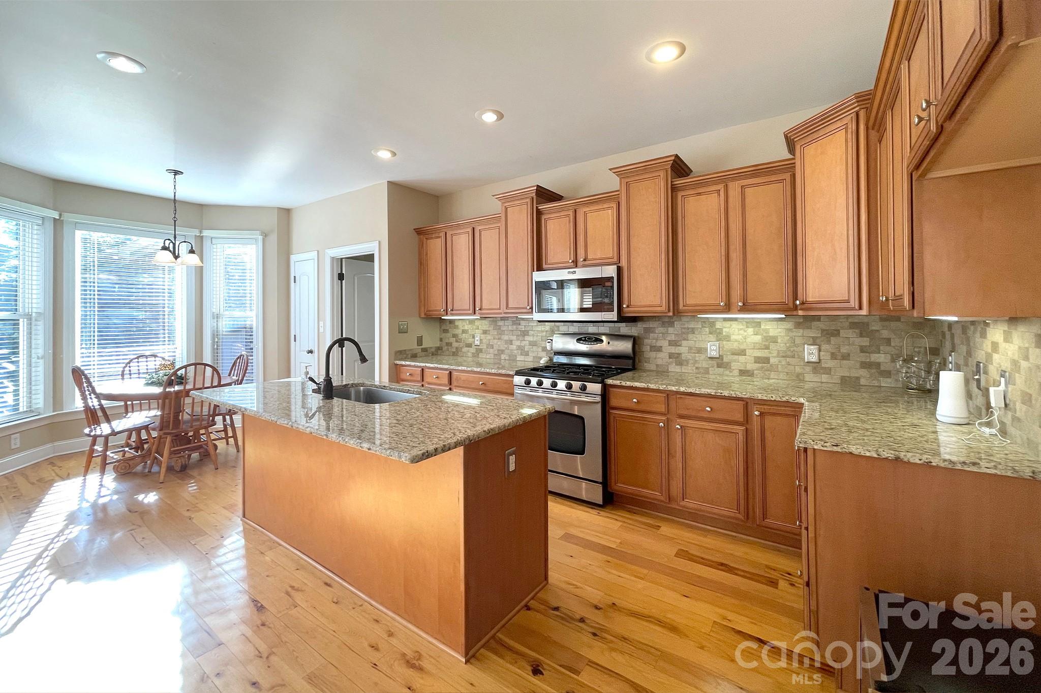 Kitchen and Breakfast Nook - 132 Monarch Lane, Mooresville