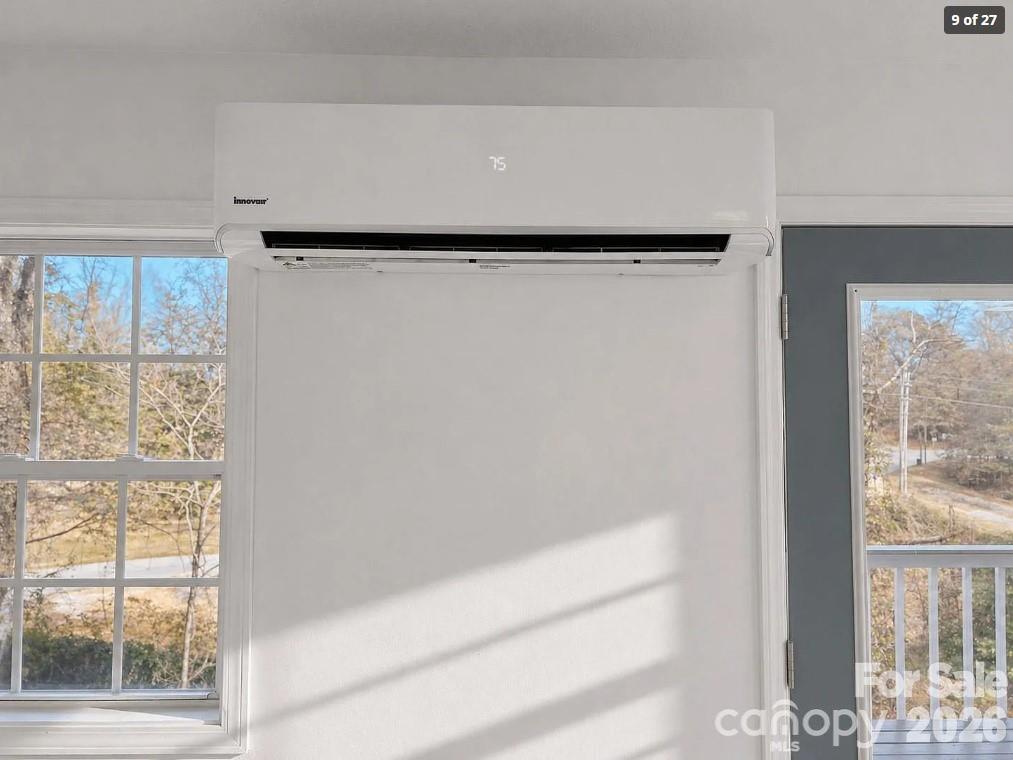 Mini-split system installed in 2026 - 49 Livingston Street, Tryon