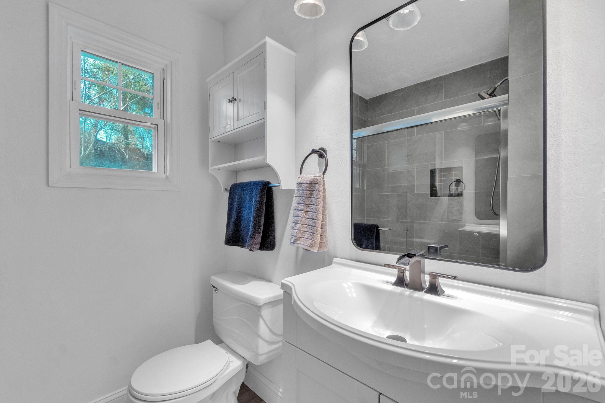 Updated and remodeled bath. - 49 Livingston Street, Tryon