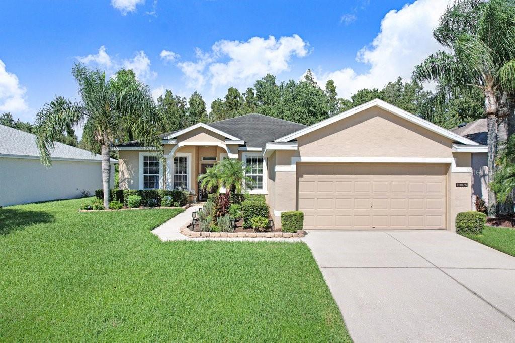 Front of home - 3876 WHISTLEWOOD CIR, LAKELAND