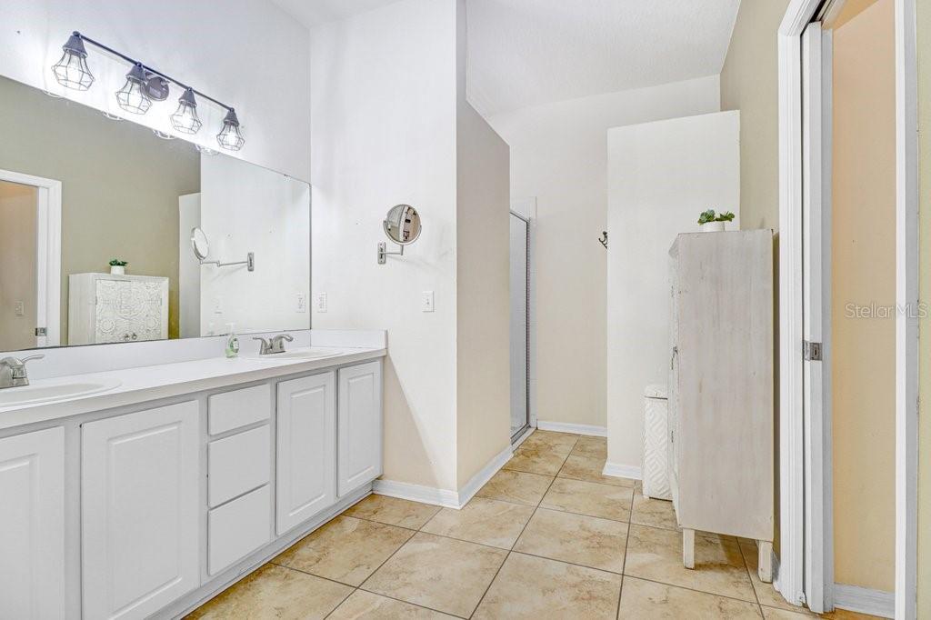 Primary bathroom - 3876 WHISTLEWOOD CIR, LAKELAND