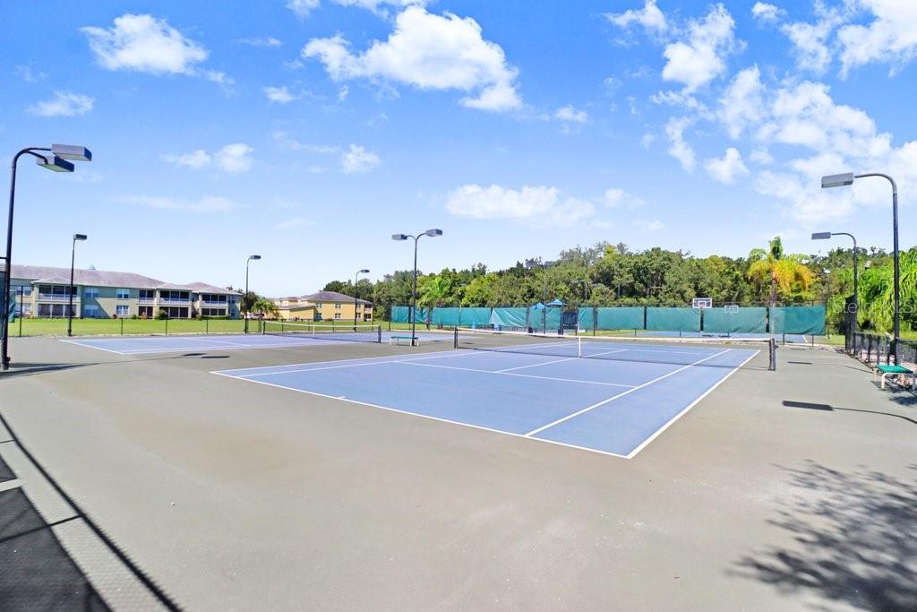 Community Tennis Courts - 3876 WHISTLEWOOD CIR, LAKELAND