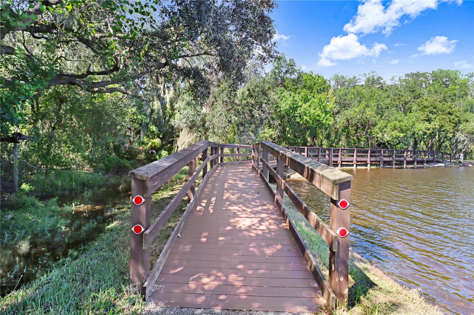 Boardwalk to walking trails - 3876 WHISTLEWOOD CIR, LAKELAND