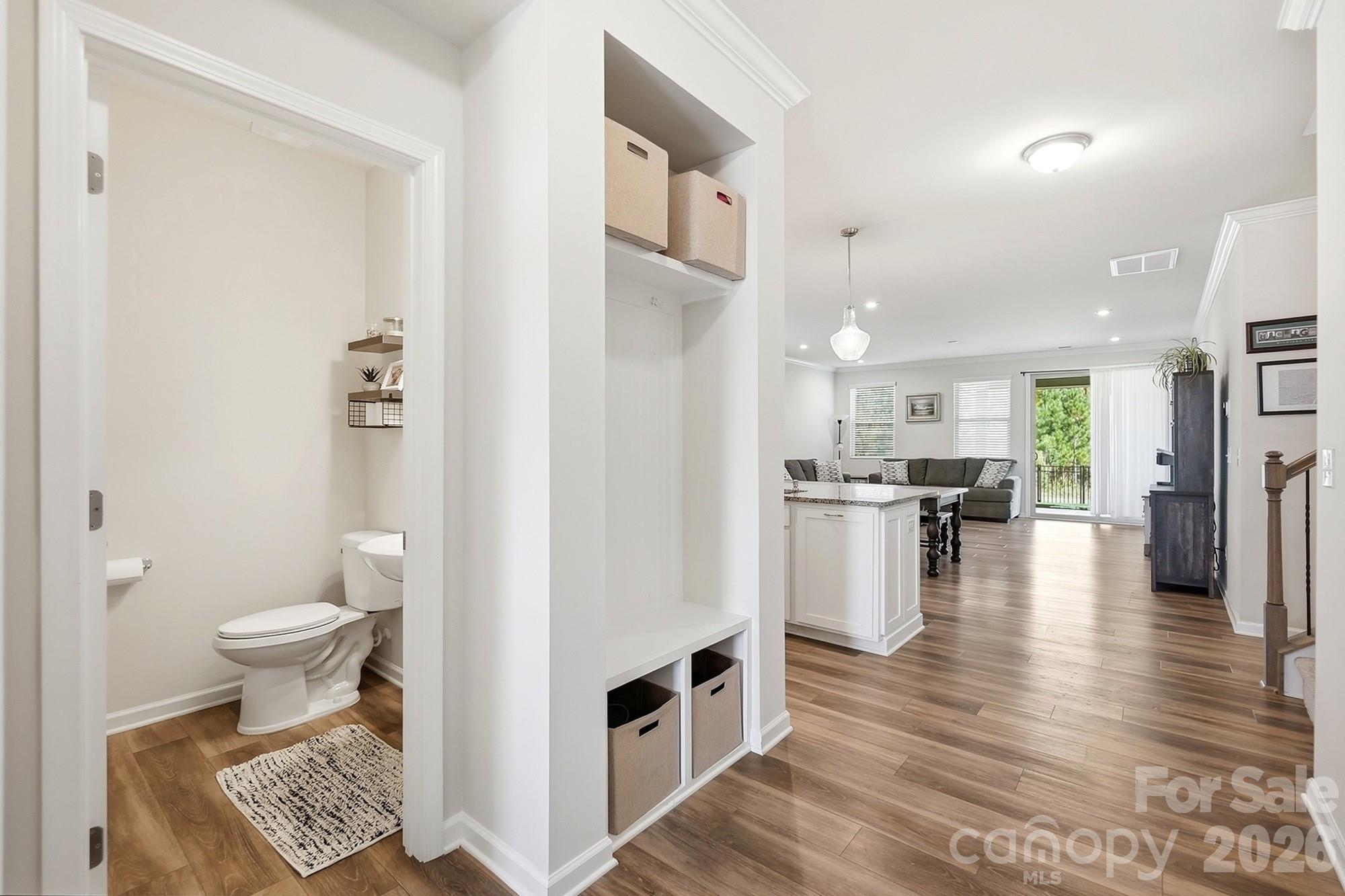 Drop zone & Half Bathroom - 1403 Laggan Lane, Indian Trail