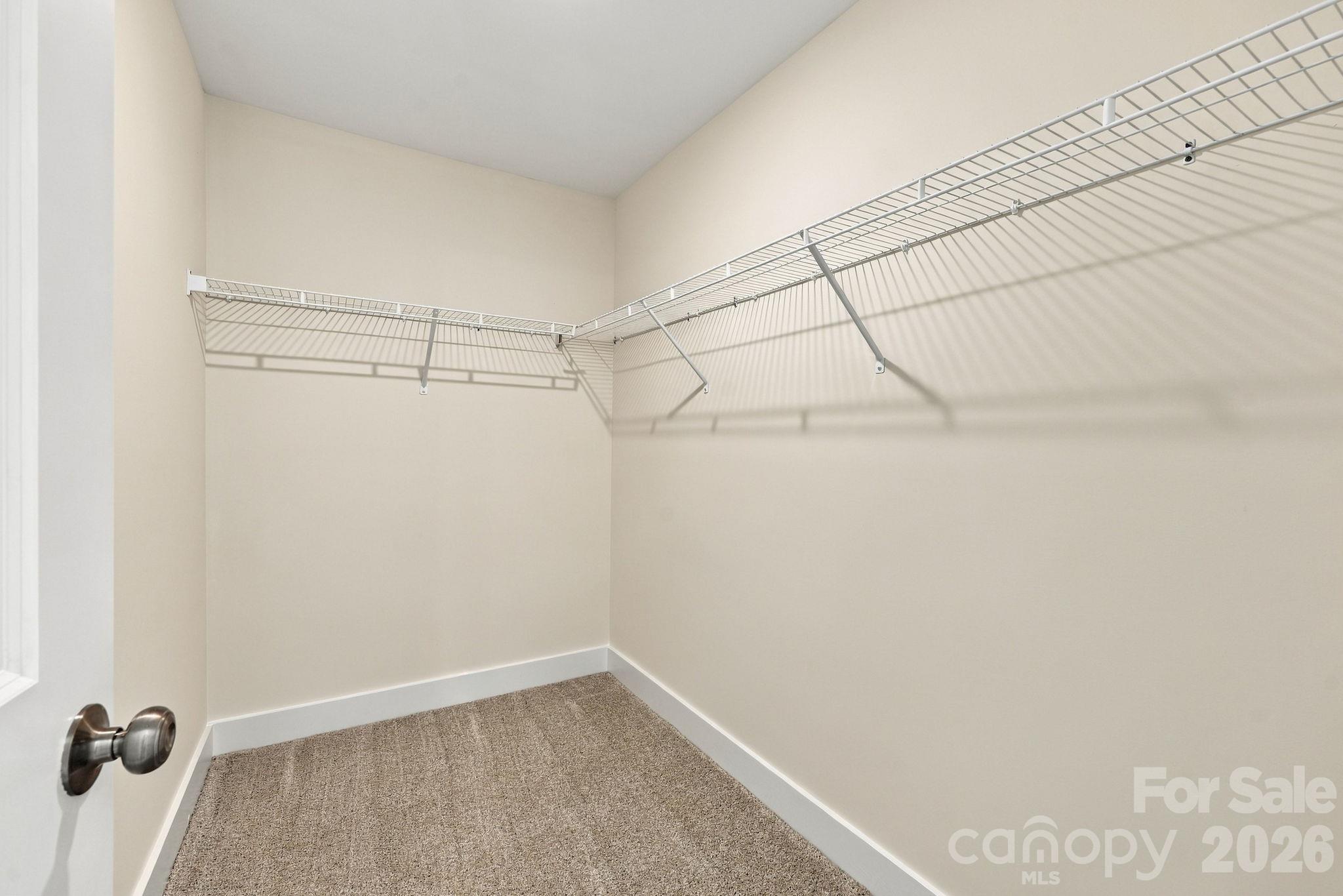Walk In Closet in Primary Bedroom - 808 4th Street, Albemarle