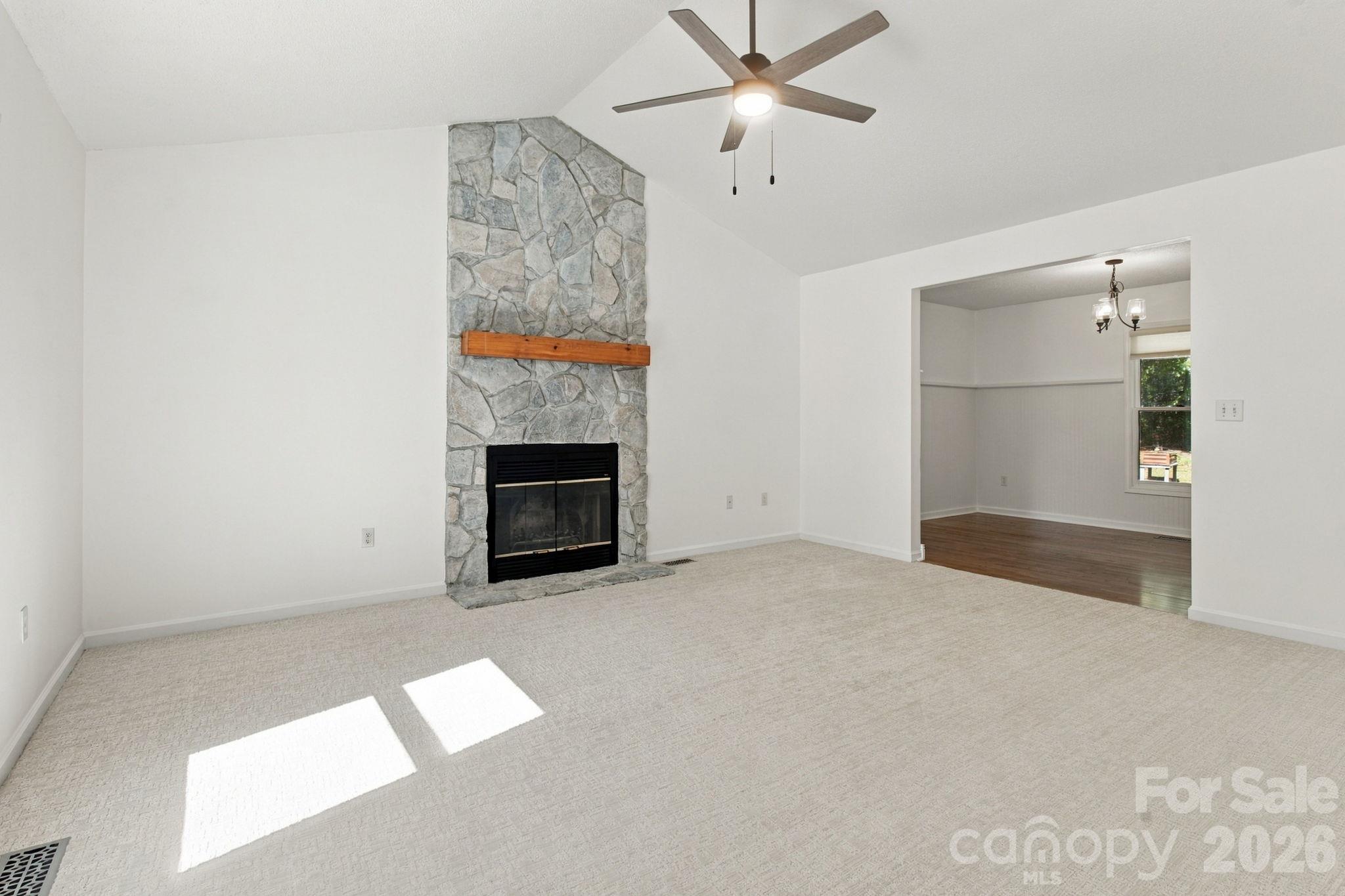 living room alternate view - 1270 Berra Place, Hickory