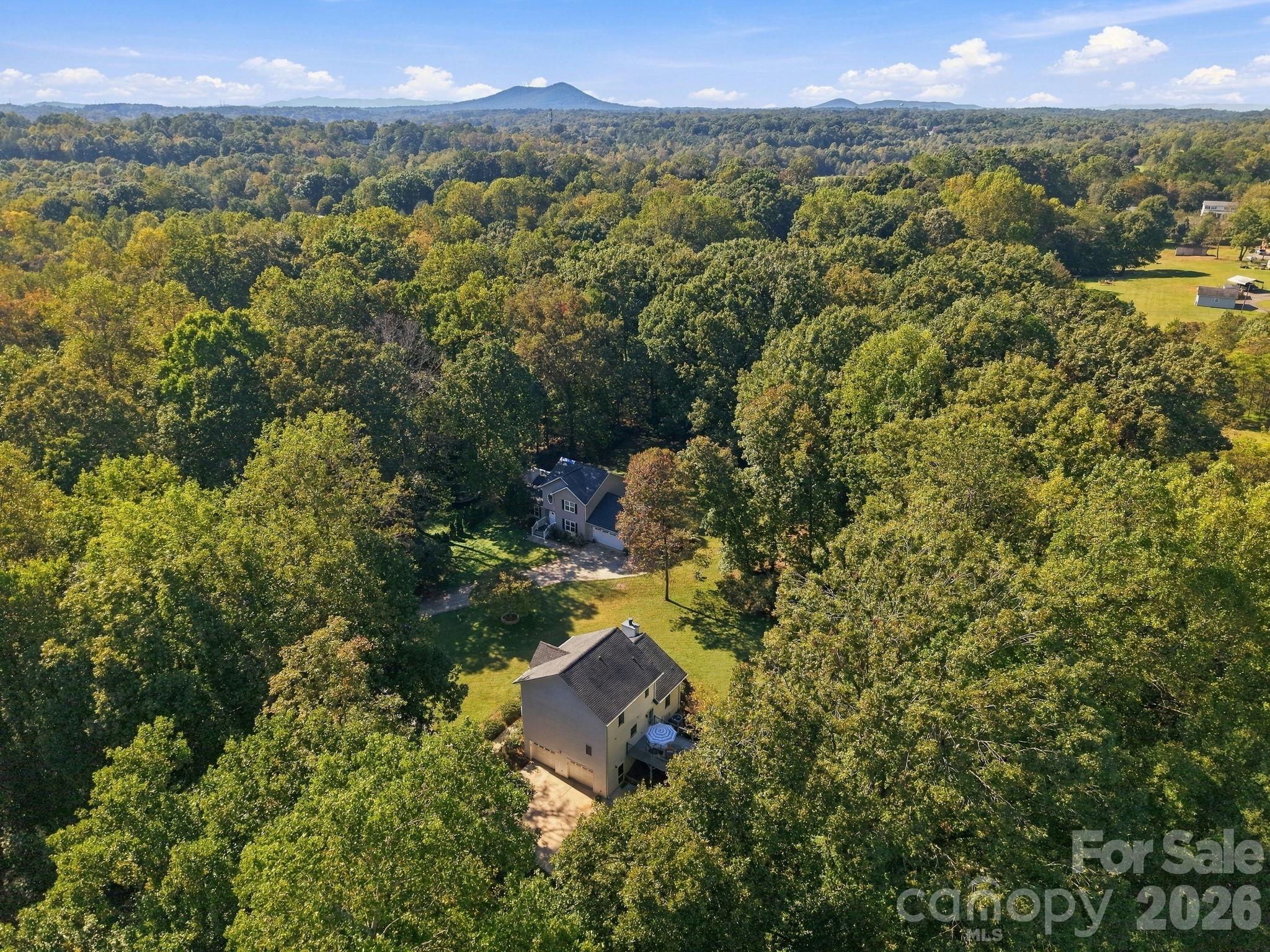 aerial view - 1270 Berra Place, Hickory