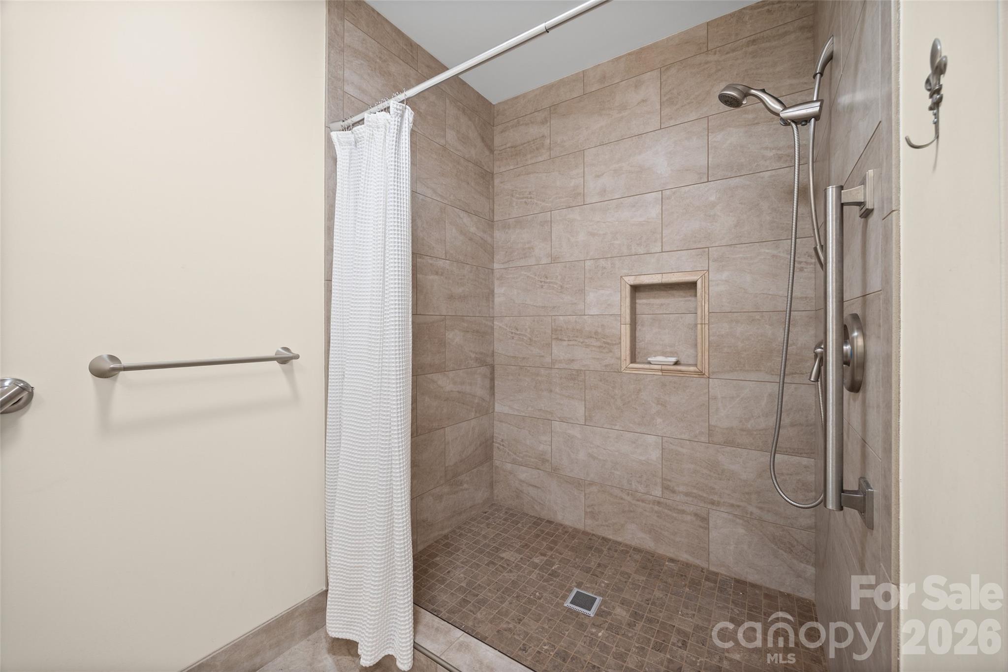 Shower in office addition - 3117 Monte Drive, Monroe