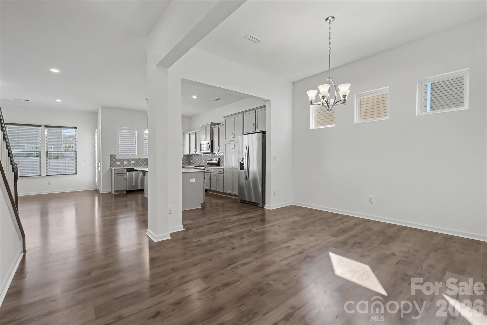 Dining Room into Kitchen - 6343 Clarisse Drive SW, Concord
