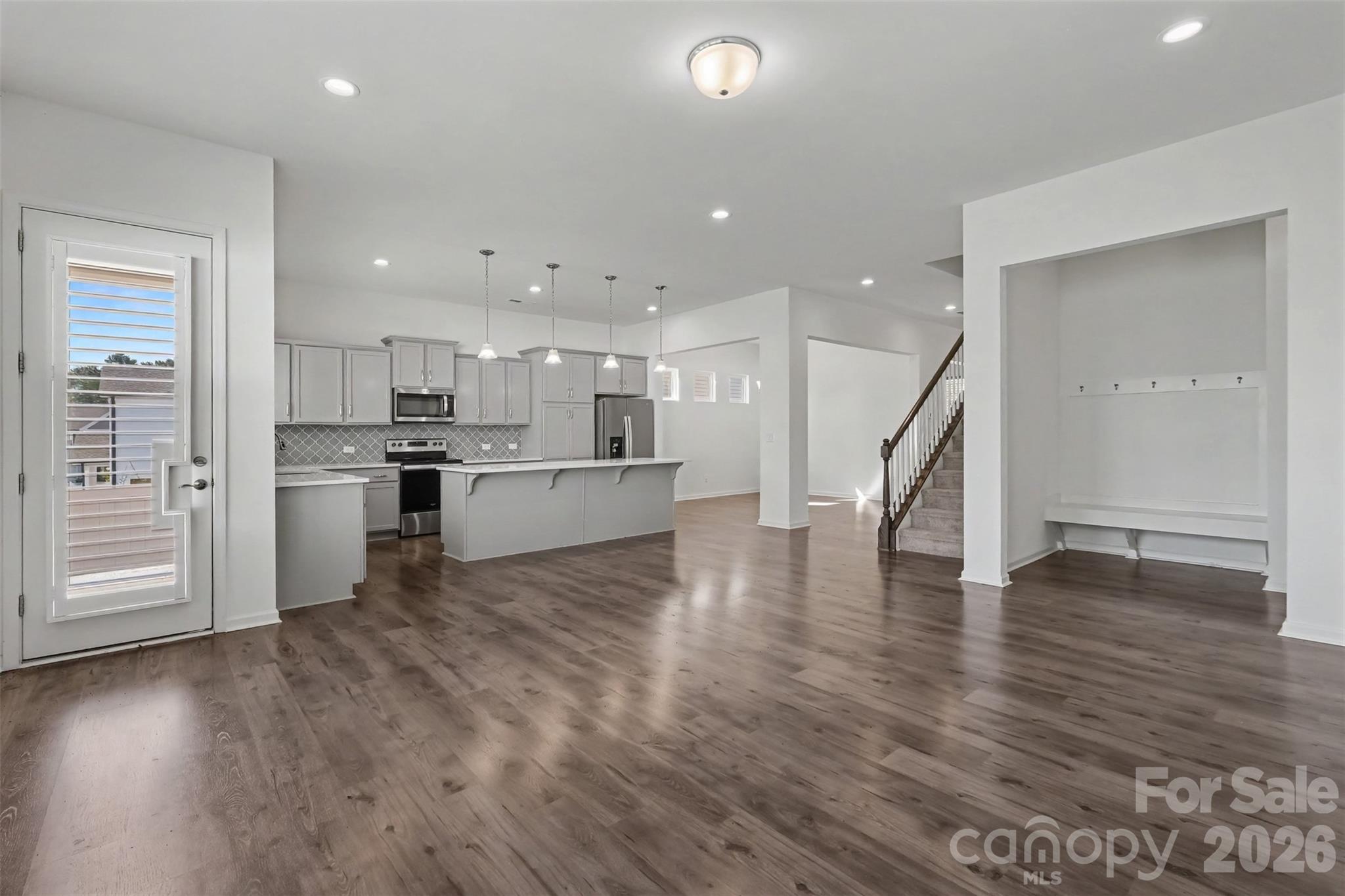Open floor plan - 6343 Clarisse Drive SW, Concord