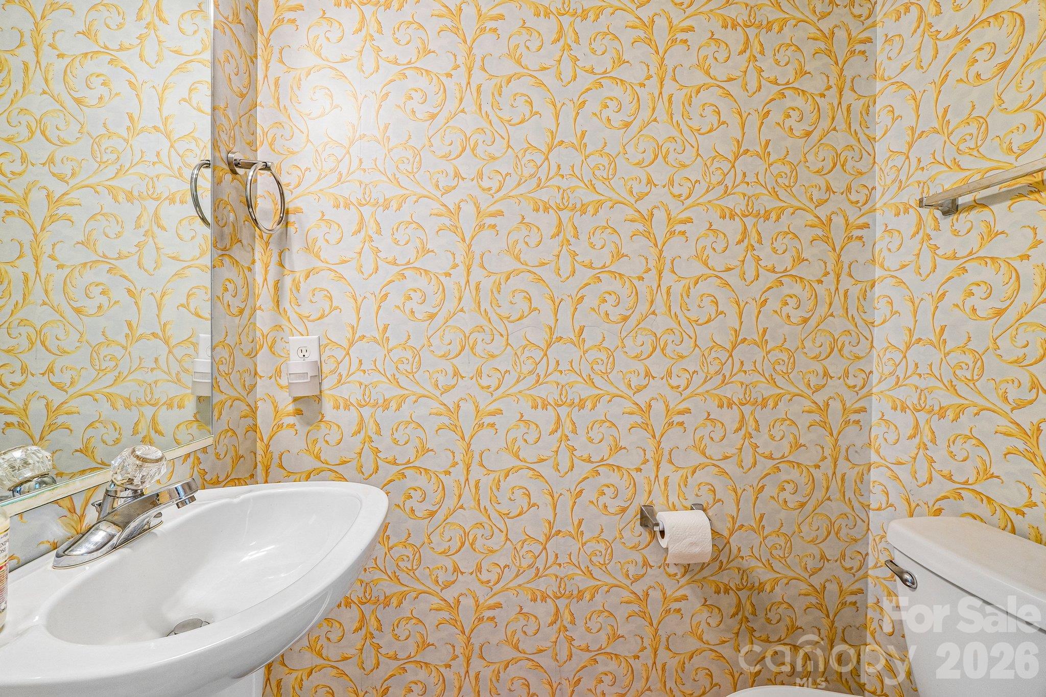 1/2 bath on main leve - 11207 Livingston Mill Road, Charlotte