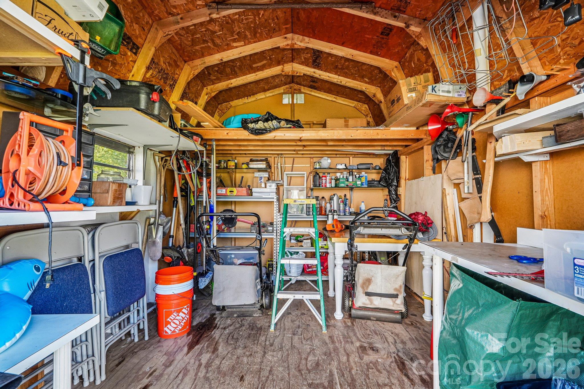 Outdoor storage shed - 11207 Livingston Mill Road, Charlotte