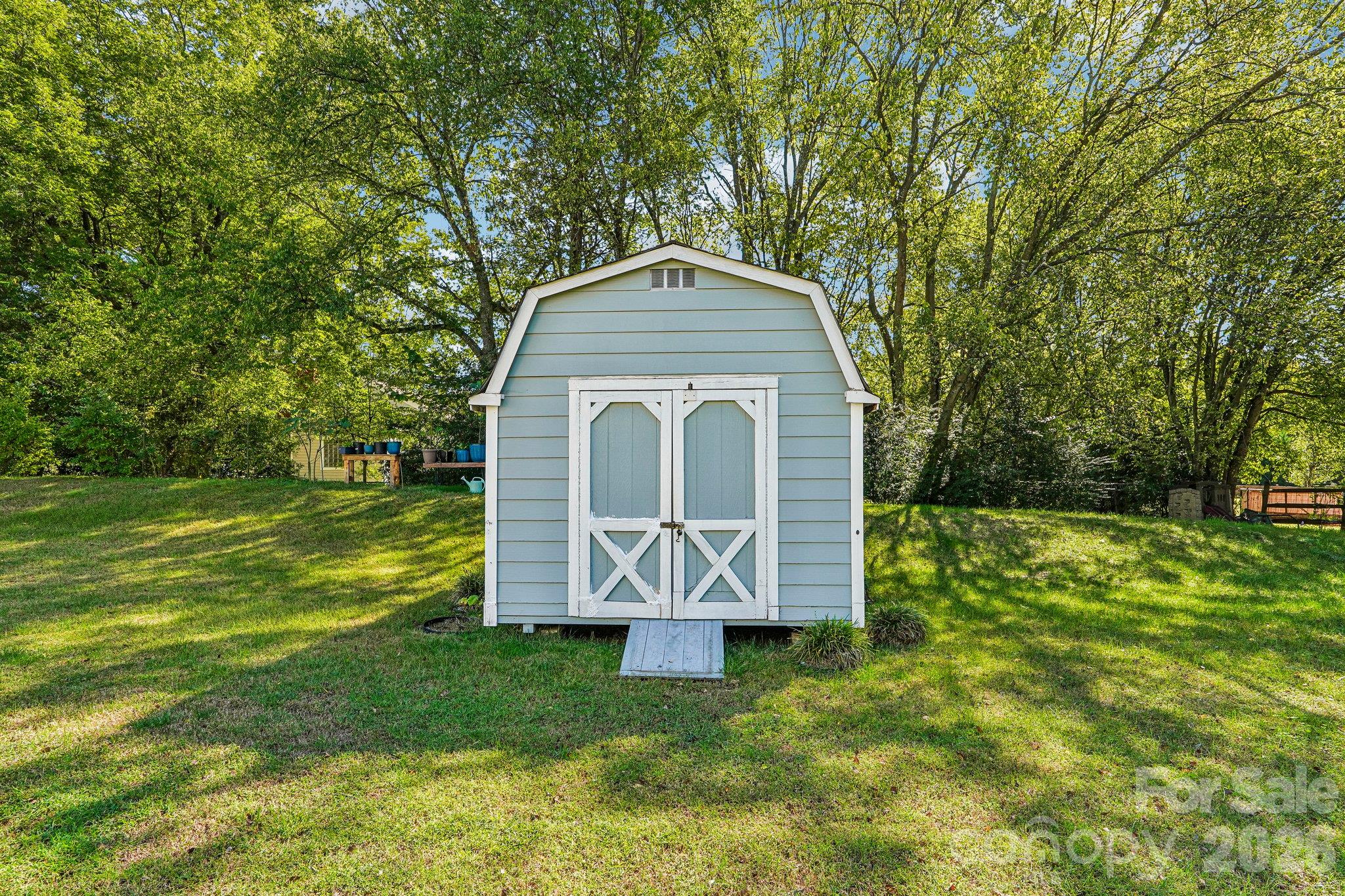 Shed is located on back right side of the lot - 11207 Livingston Mill Road, Charlotte