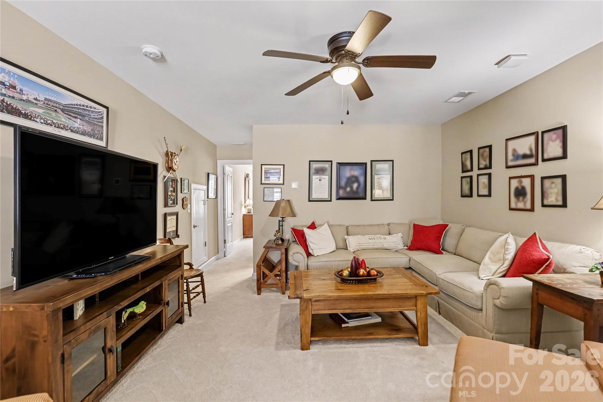 Upstairs bonus area offers lots of room for you or your guests to relax. - 1567 Tranquility Boulevard, Lancaster