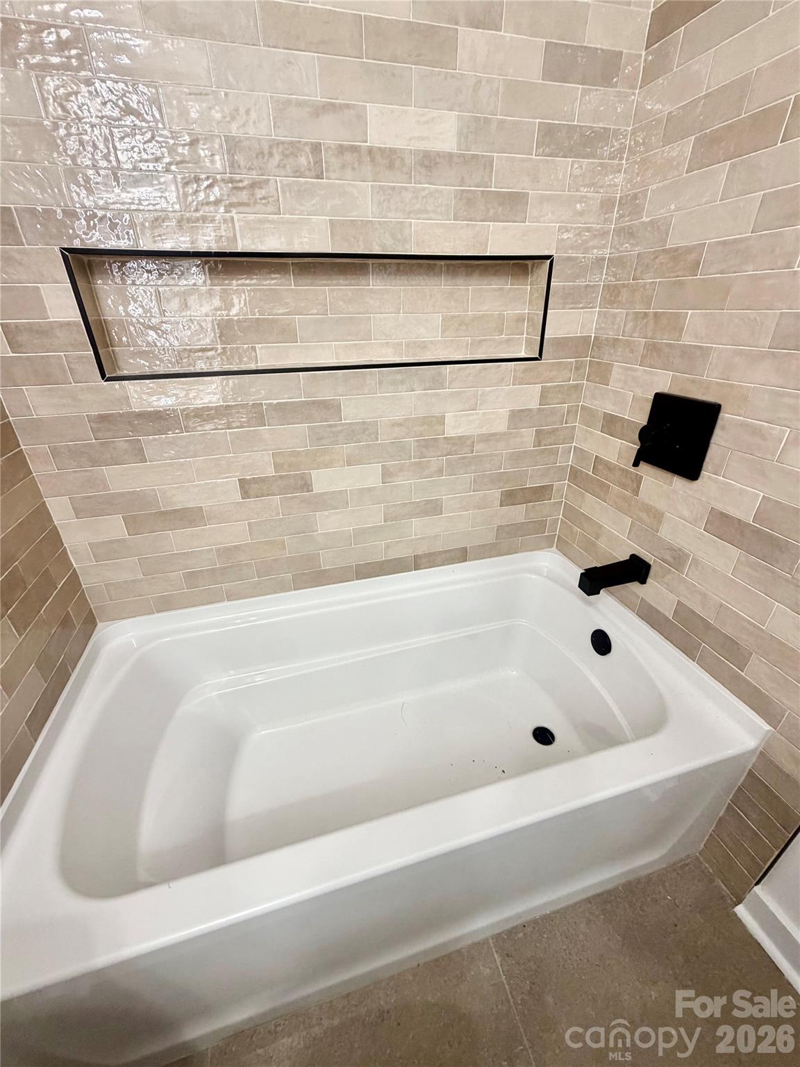 Full Bathroom in Hall upstairs - New Sunken tub to relax in, New Tile Surround and new tile floors, New Vanity and Heated Lighting Mirror - 116 Huckleberry Lane, Mount Holly
