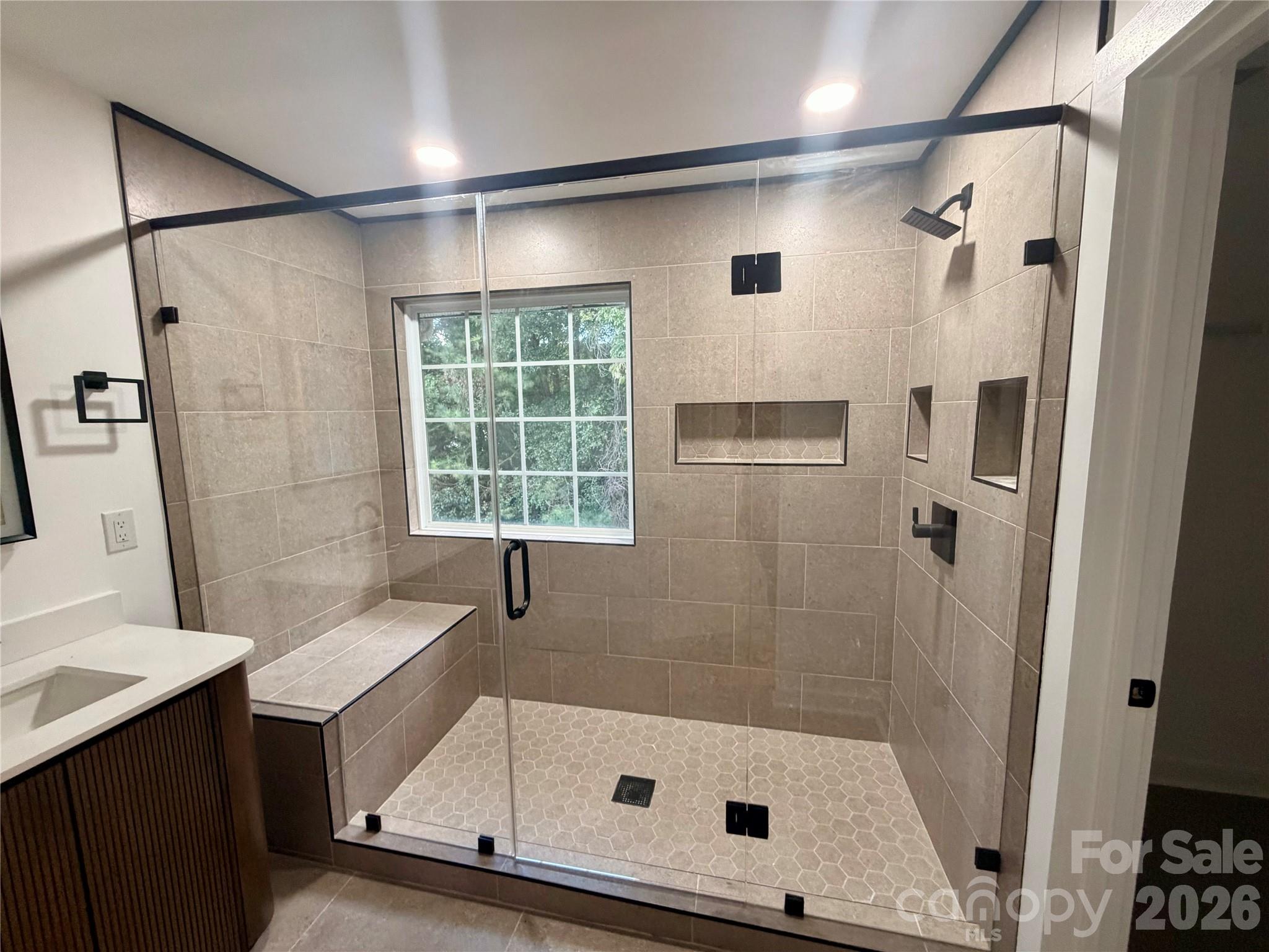 Huge updated Primary bathroom. - 116 Huckleberry Lane, Mount Holly
