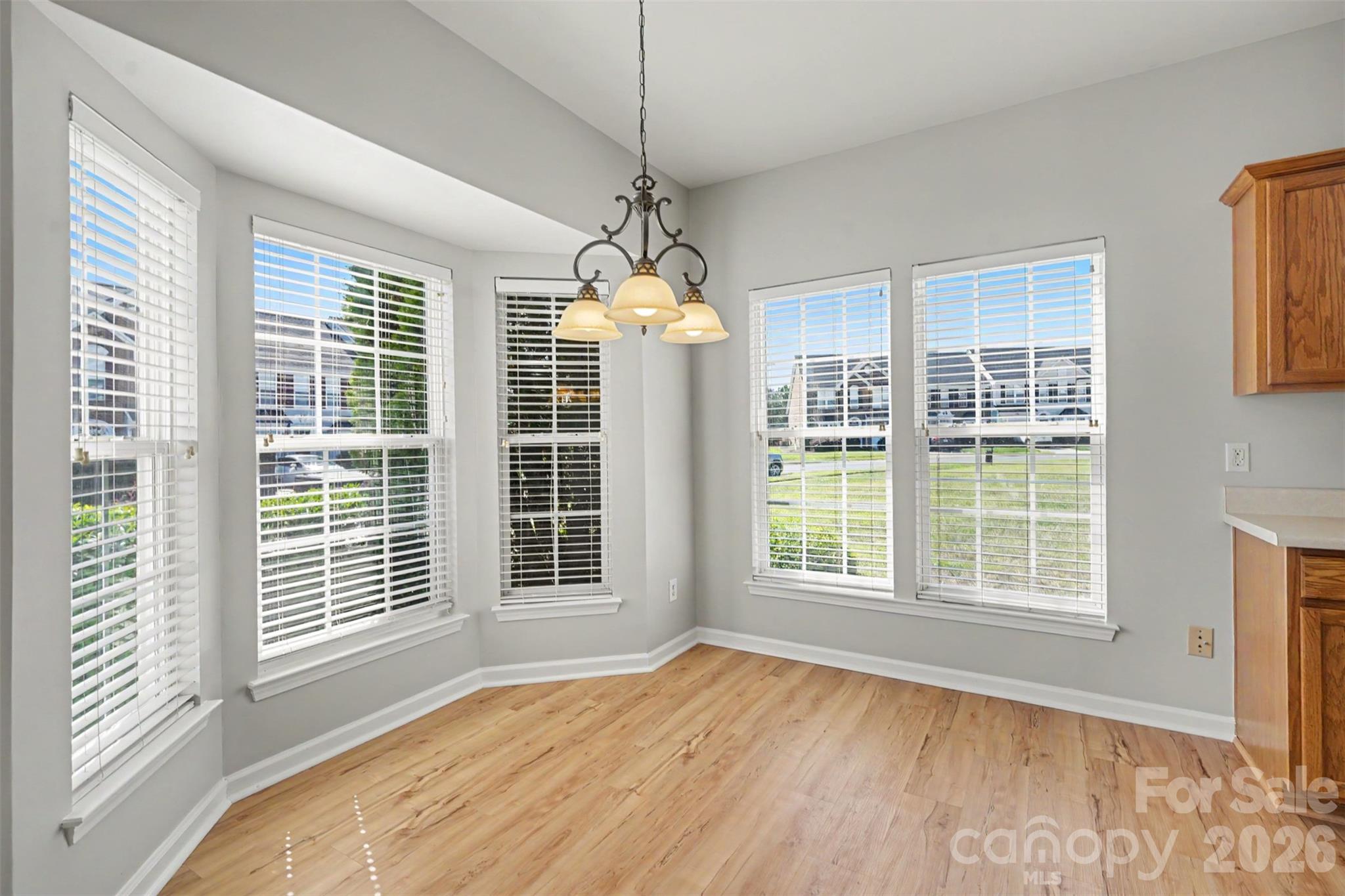 Eat-in Kitchen with tons of natural light - 4083 Holly Villa Circle, Indian Trail