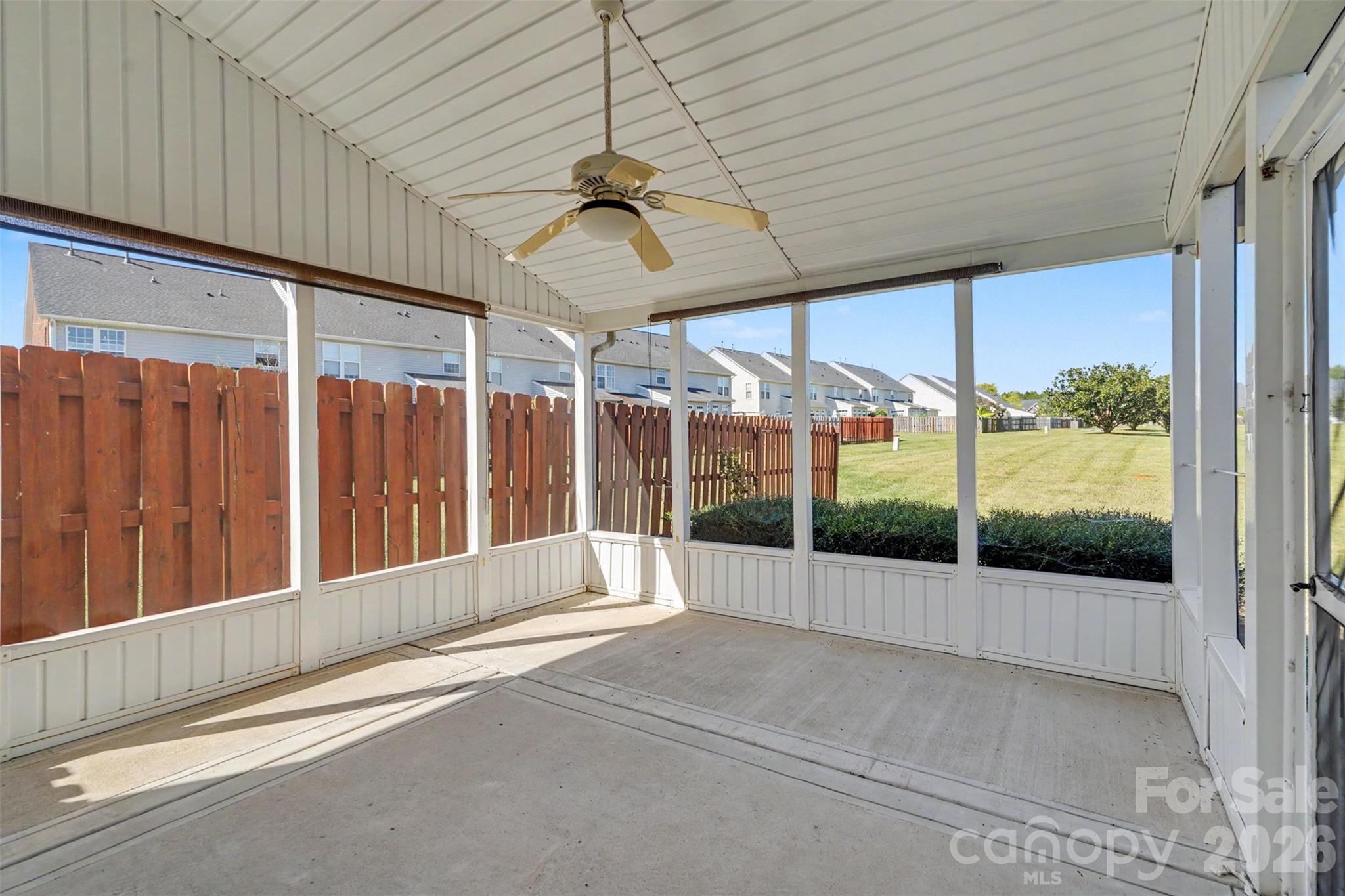 Enjoy early mornings or late nights on this screened patio - 4083 Holly Villa Circle, Indian Trail