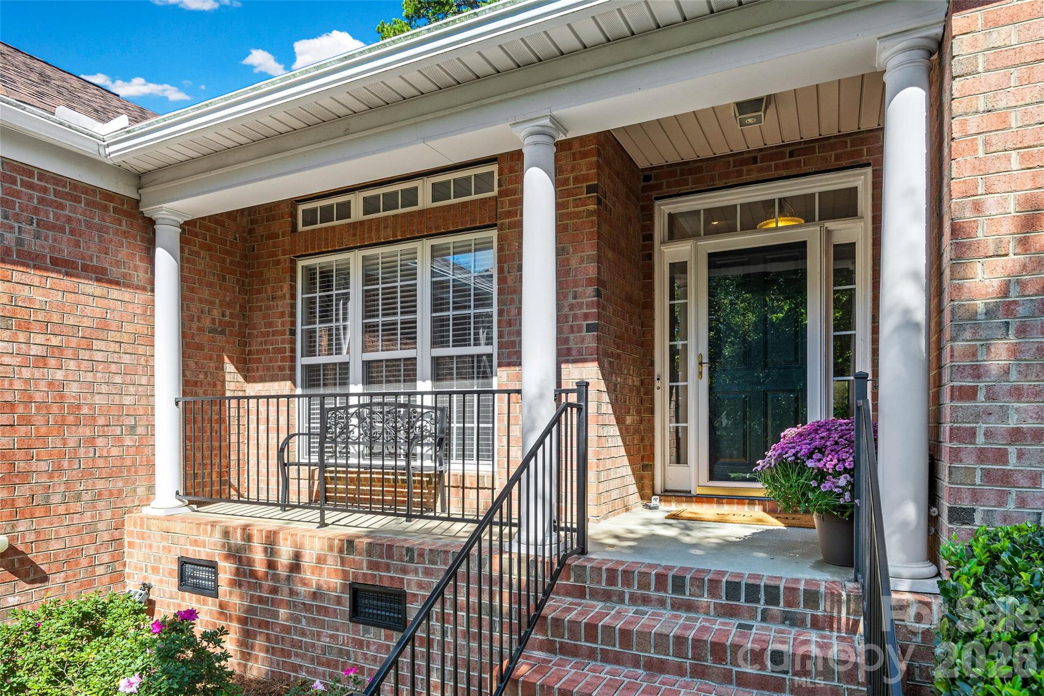 Charming Front Porch - 1718 Sanridge Wind Lane, Charlotte