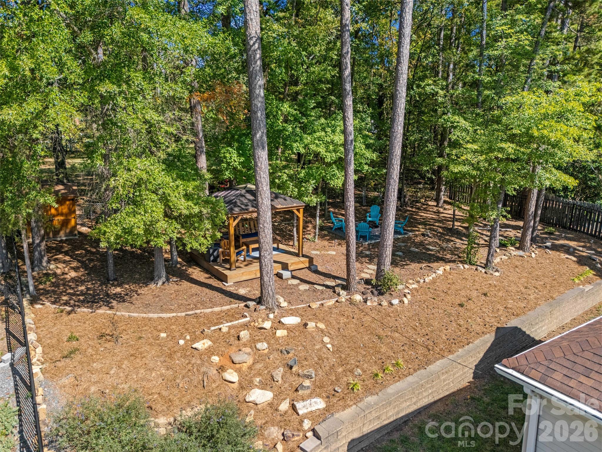 Rear Yard - 1718 Sanridge Wind Lane, Charlotte