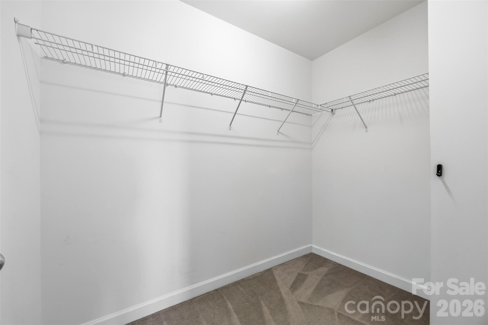 primary closet - 108 Moores Branch Road, Mount Holly
