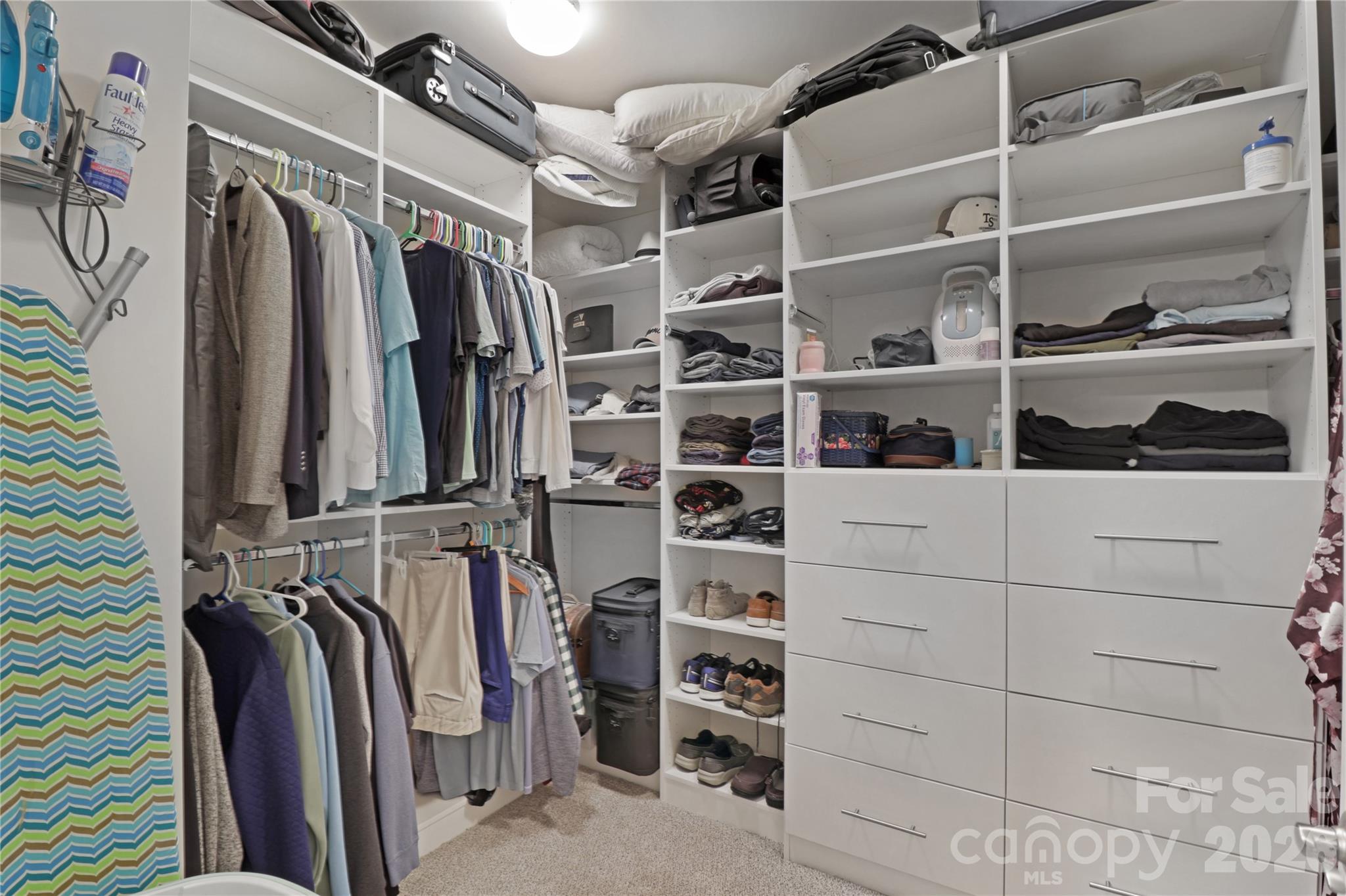 Primary Walk-In Closet - 1929 Napa Valley Drive, Waxhaw