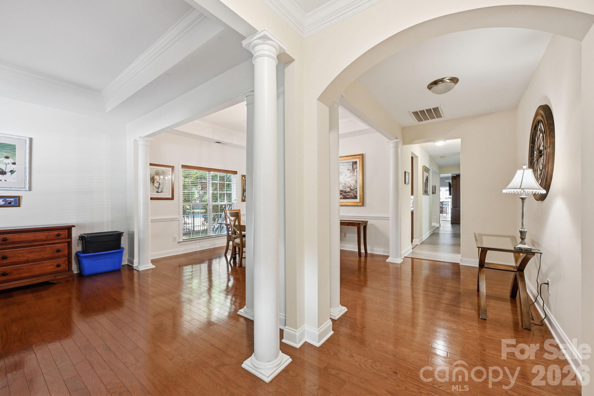 Entry into Home - 4405 Squirrel Trail Lane, Charlotte