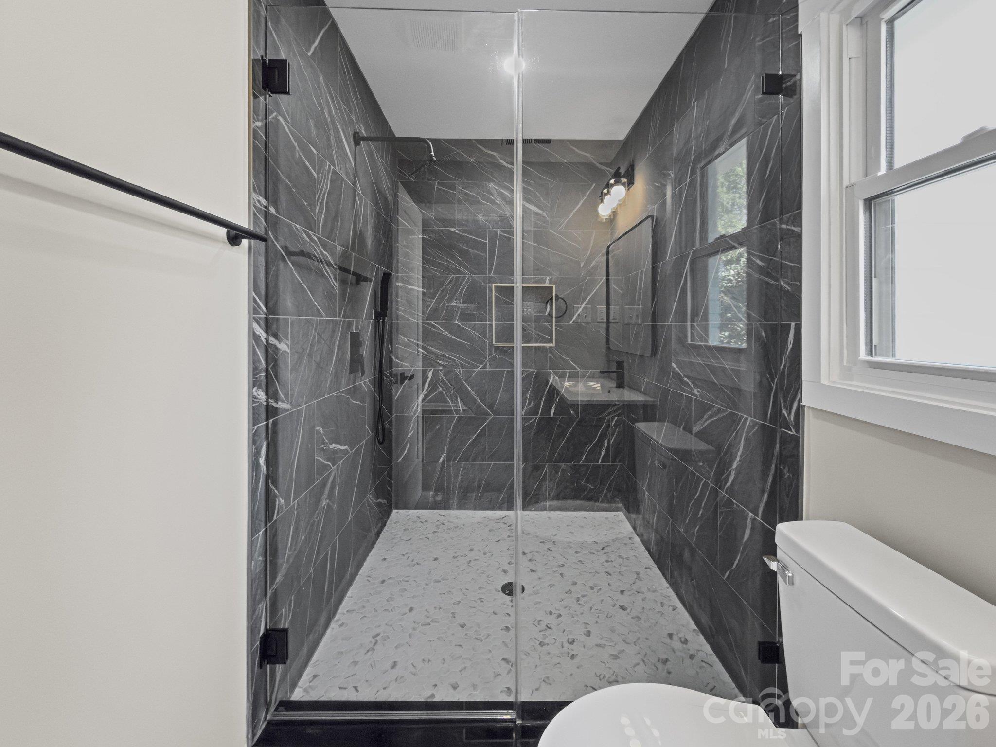 Spacious Walk-in Shower - 708 Aintree Road, Charlotte