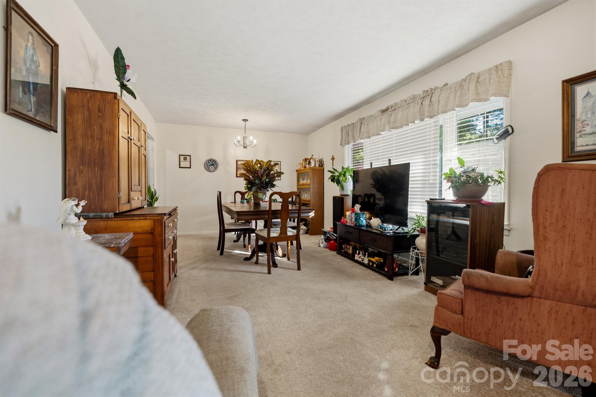 Dining Room - 1598 Marks Creek Church Road, Laurel Hill