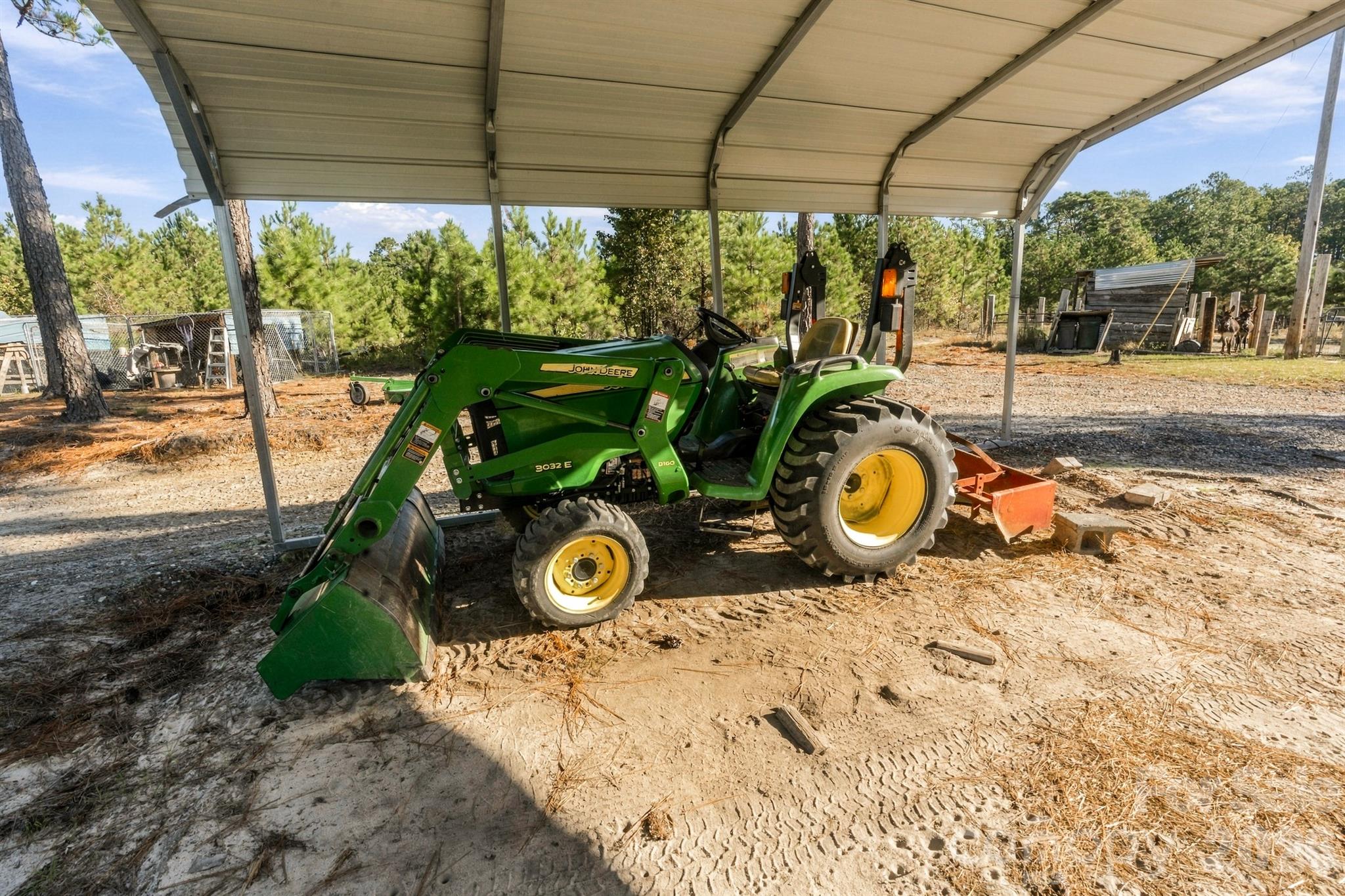 John Deere Tractor - 1598 Marks Creek Church Road, Laurel Hill