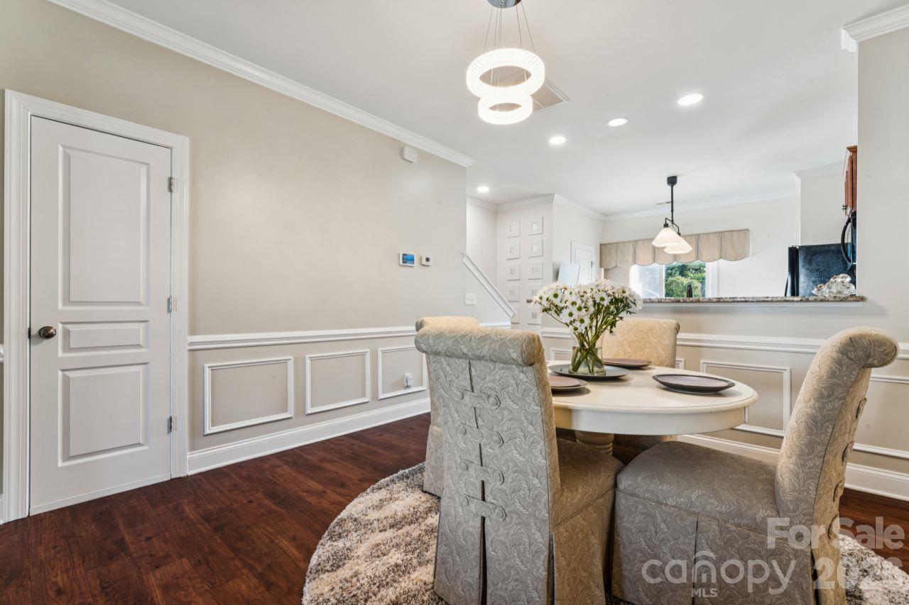 Dining to Kitchen - 248 Halton Crossing Drive, Concord