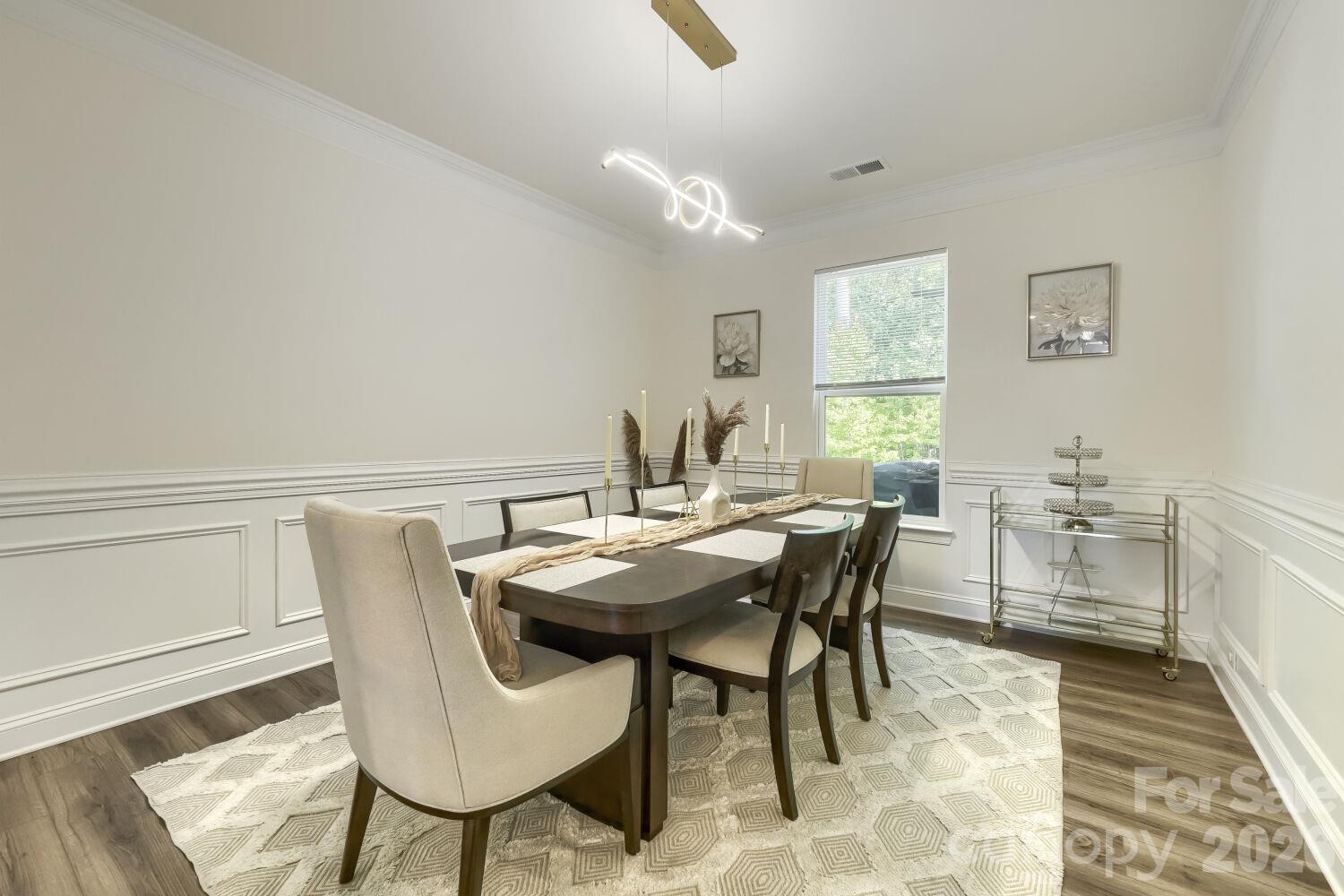 Main Floor Dining Room/Office/Flex Space! - 10315 Glenmere Creek Circle, Charlotte