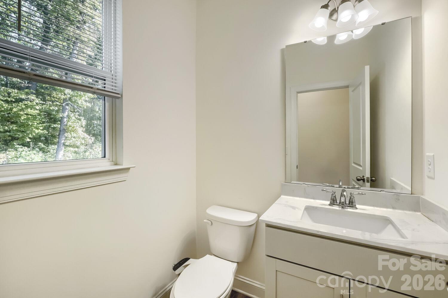 Main Floor Half Bathroom - 10315 Glenmere Creek Circle, Charlotte