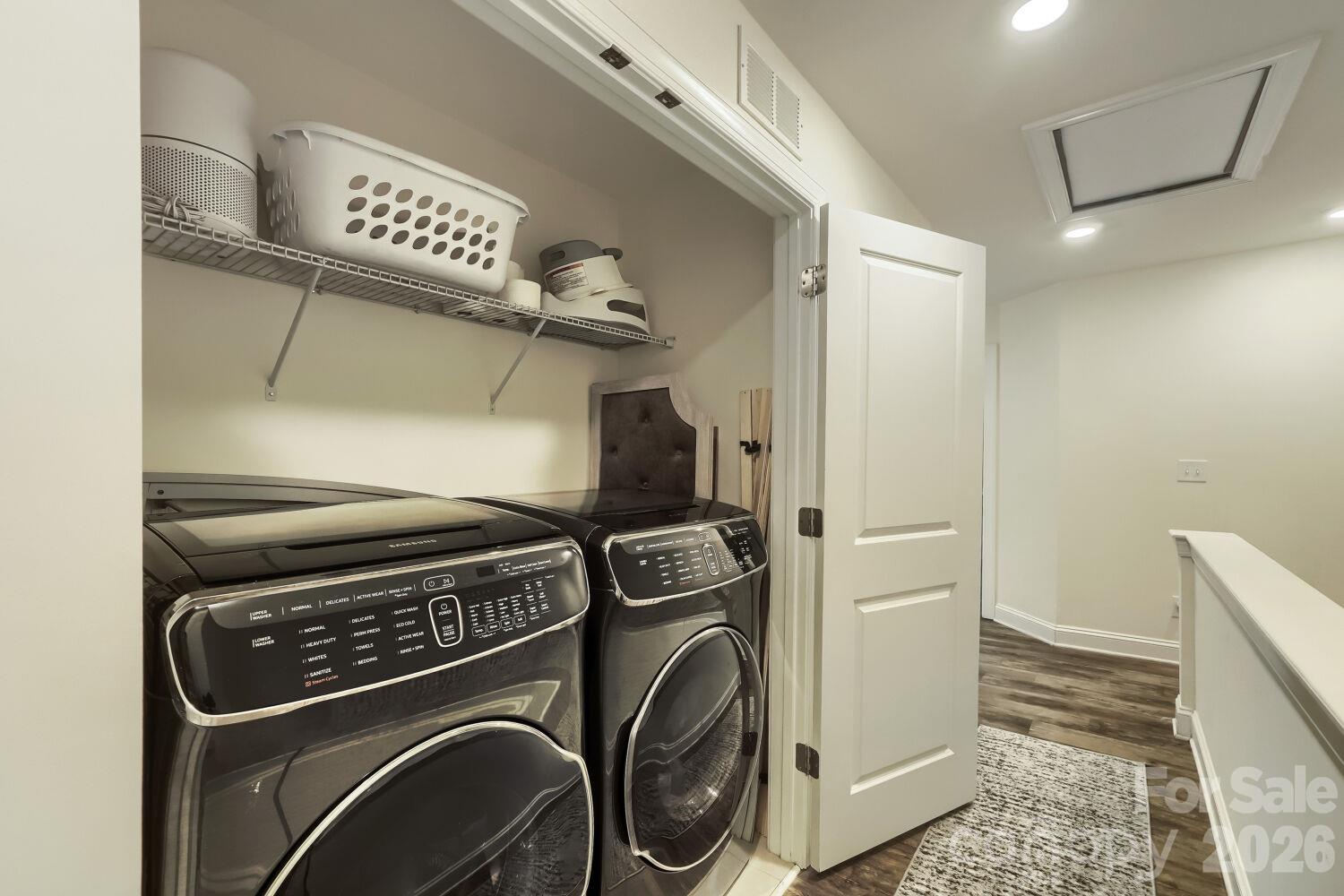 Laundry Closet - Upper Floor - 10315 Glenmere Creek Circle, Charlotte