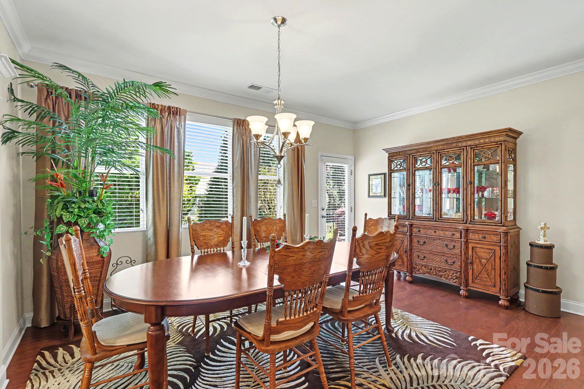 Dining Room/Sunroom - 9025 Carneros Creek Road, Charlotte