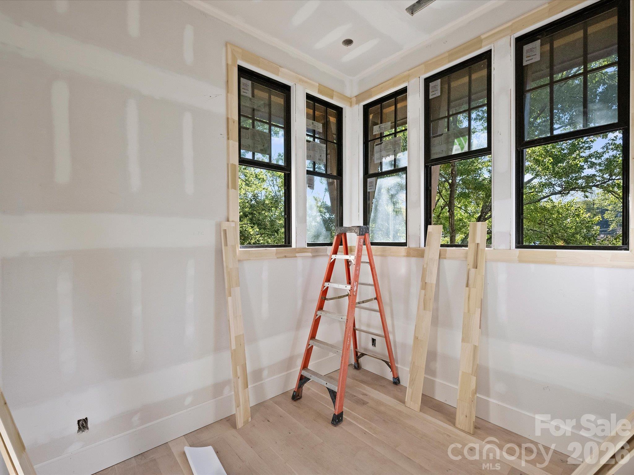 Office Area off Bonus Room - 6509 Hazelton Drive, Charlotte