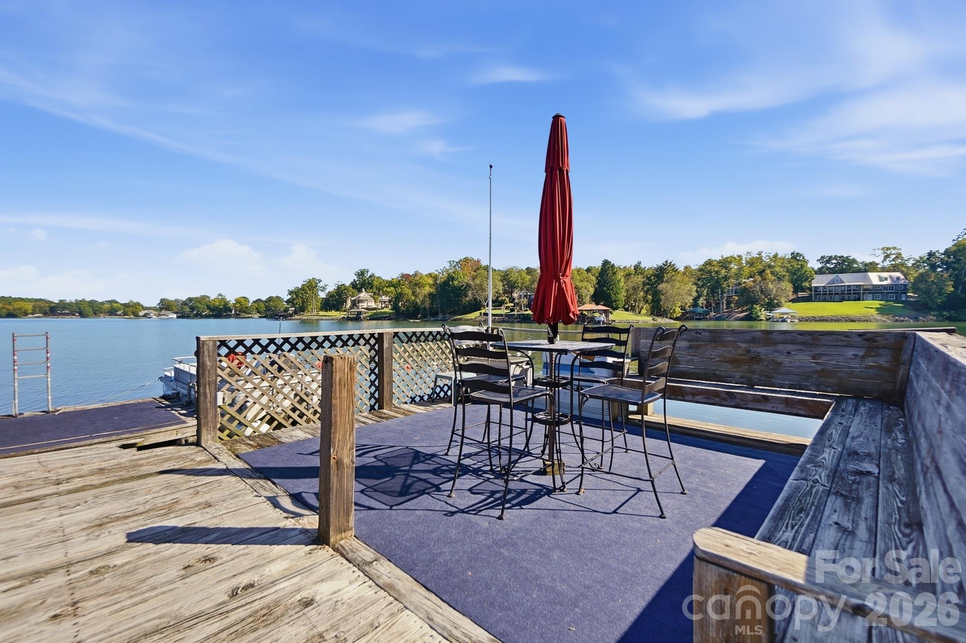 Lake side deck - 1669 Aragon Beach Road, Rock Hill