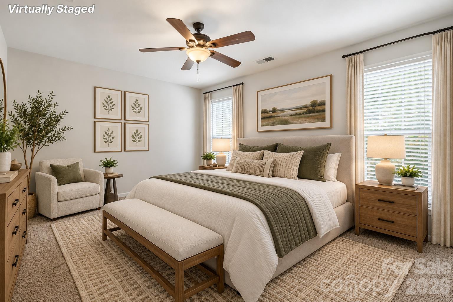 Virtually Staged - 5315 Jocelyn Lane, Charlotte