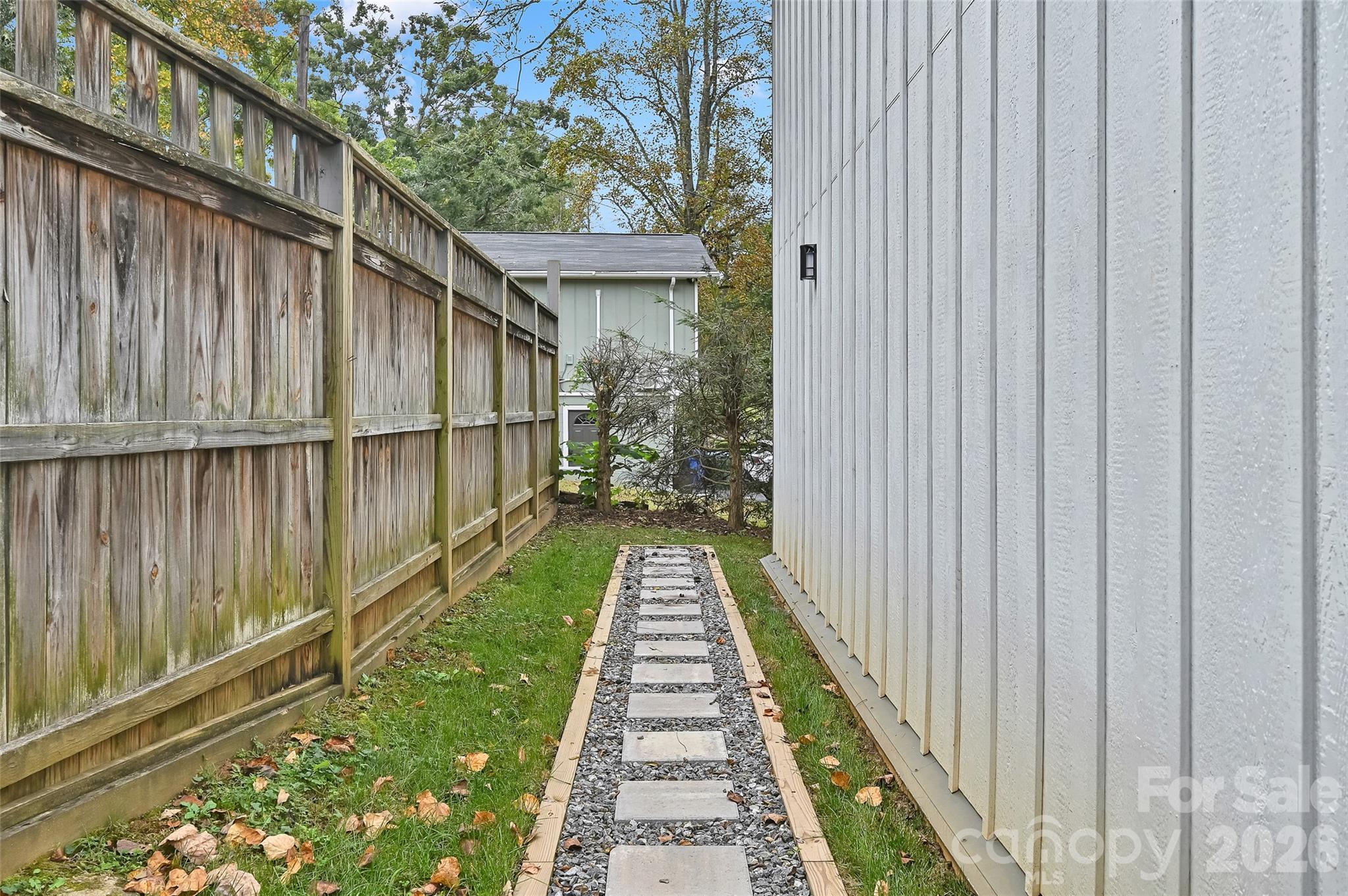 Walkway to apartment - 209 Old Haw Creek Road, Asheville