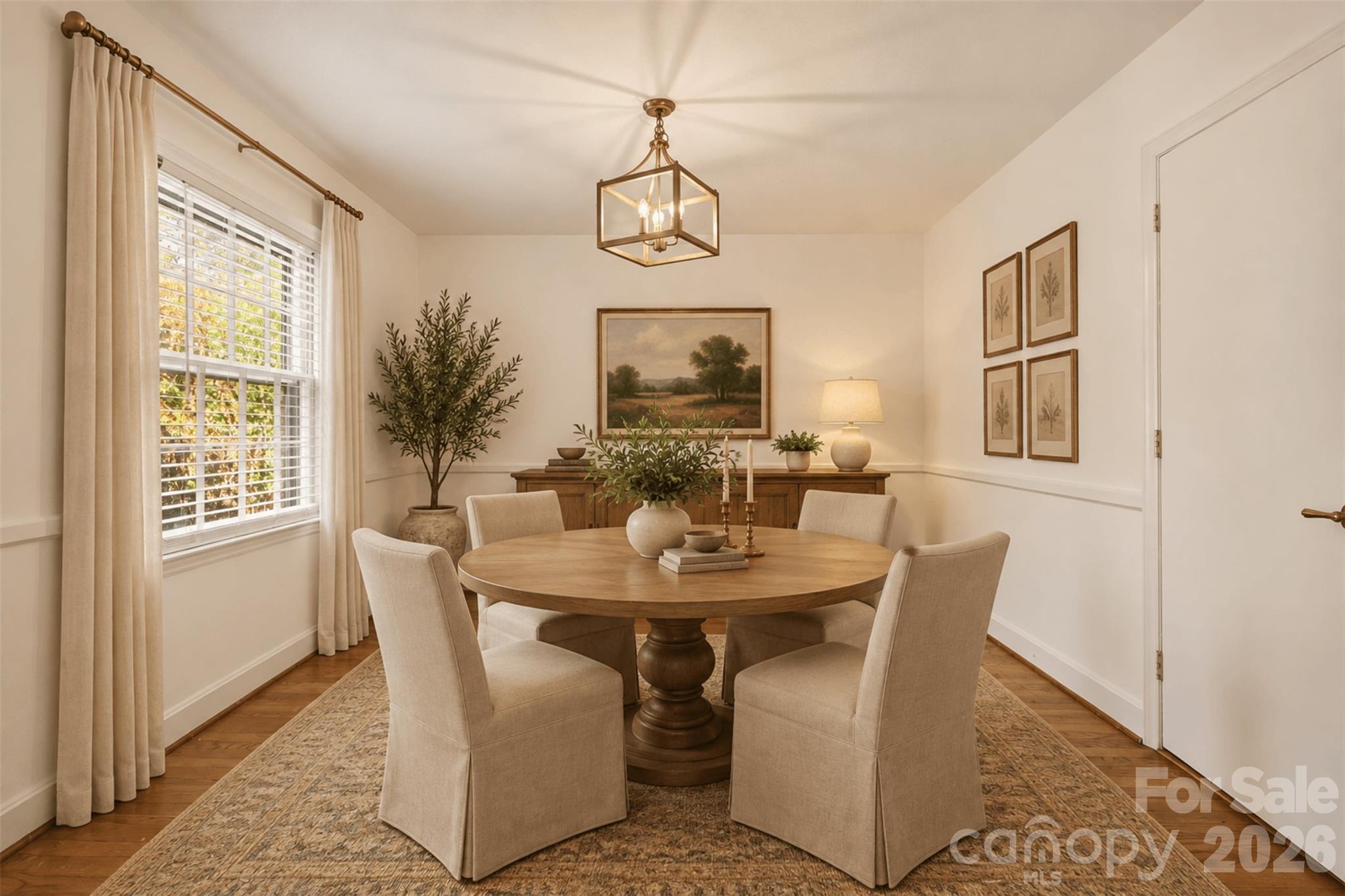 Virtually staged - 833 Archdale Drive, Charlotte