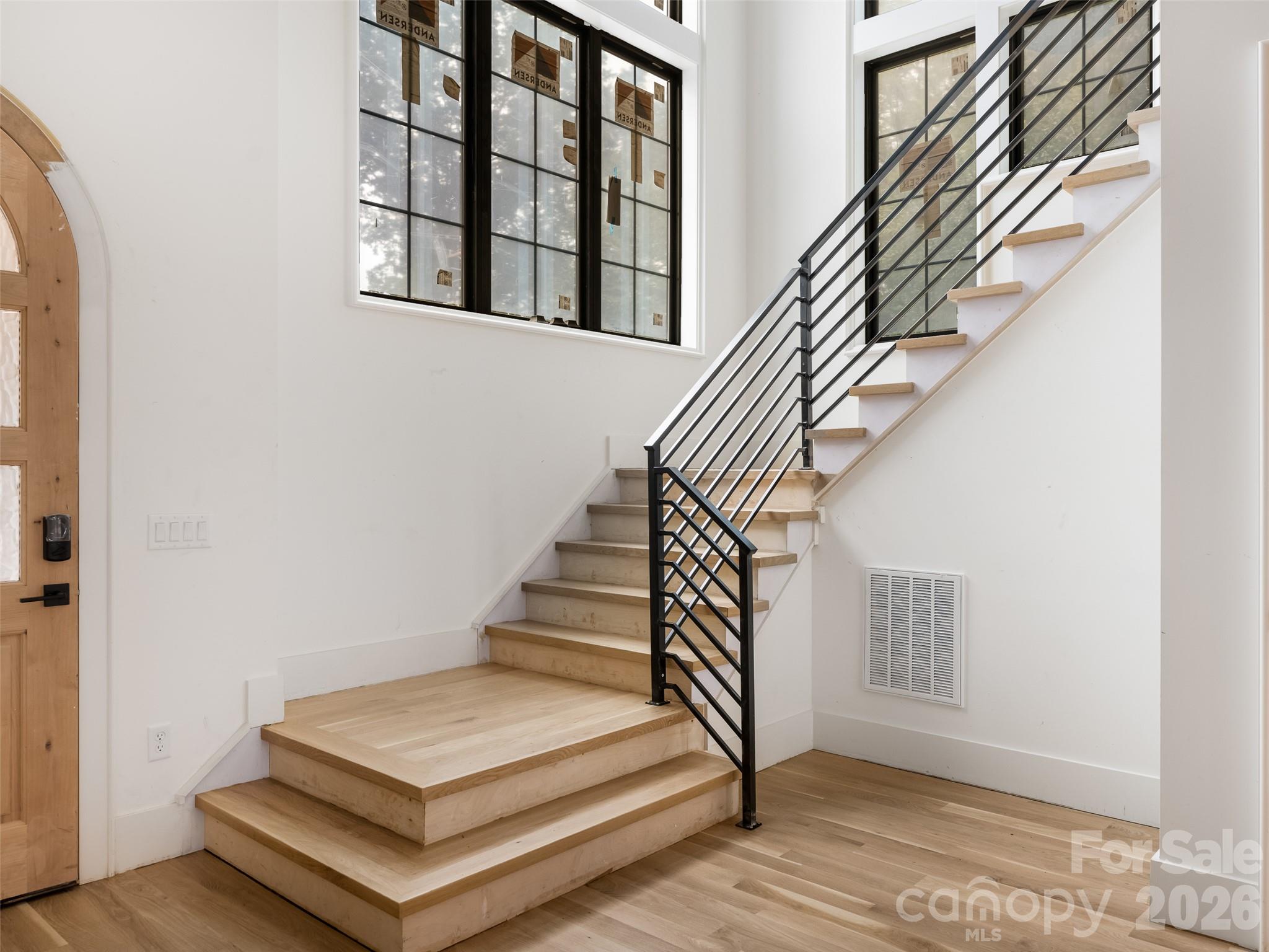 Foyer Stairwell - 1314 Richland Drive, Charlotte